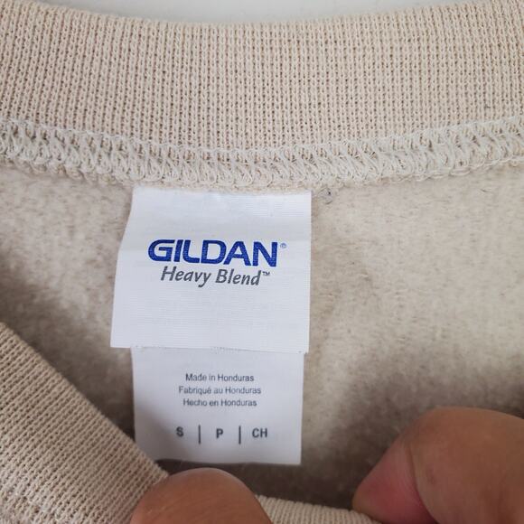 REFOCUSING ON GOD | Christian Graphic | Cream | Crew Neck Sweatshirt | Small - Picture 5 of 6